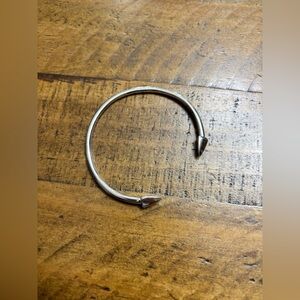 Elizabeth and James Silver Cuff Bracelet